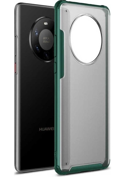Huawei Mate 40 Pro Uyumlu Kılıf Volks Kapak, Koyu Yeşil
