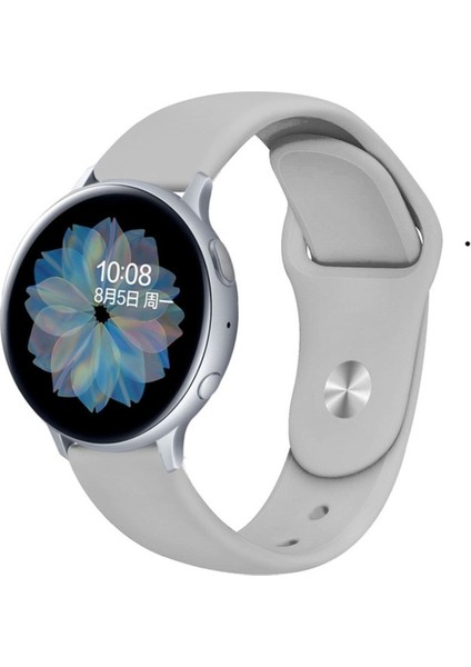 Huawei Gt2 / Gt2 Pro Uyumlu Kordon Silikon Yumuşak Esnek Spor Kayış, Gri fiyatları