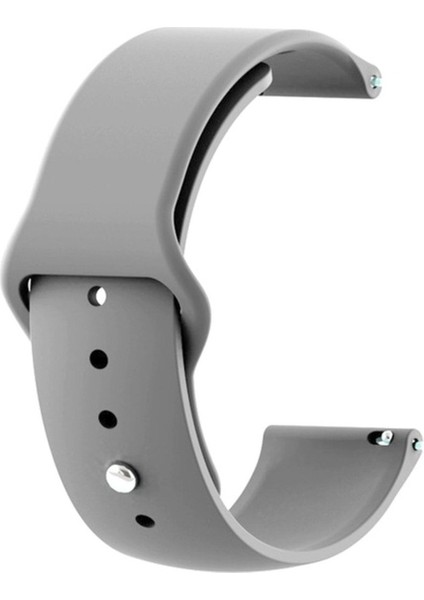 Huawei Gt2 / Gt2 Pro Uyumlu Kordon Silikon Yumuşak Esnek Spor Kayış, Gri fırsatları