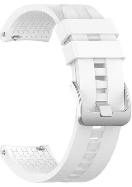Huawei Gt2 / Gt2 Pro Uyumlu Kordon Silikon Spor Suya Dayanıklı Kayış, Beyaz fırsatları