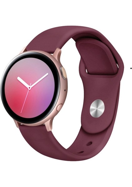 Huawei Gt2 / Gt2 Pro Uyumlu Kordon Silikon Yumuşak Esnek Spor Kayış, Mürdüm fiyatları