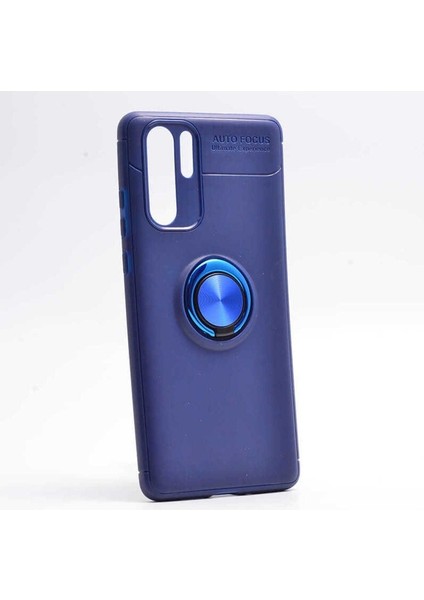 Huawei P30 Pro Uyumlu Kılıf Ravel Silikon Kapak, Mavi