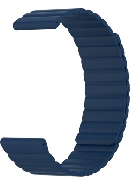 Huawei Gt2 / Gt2 Pro Uyumlu Kordon Suni Deri Bakla Tasarımlı Luxury Kayış, Lacivert fiyatları