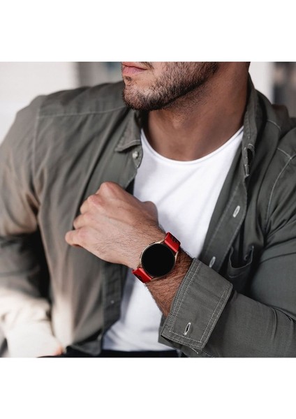 Huawei Gt2 / Gt2 Pro Uyumlu Kordon Silikon Nike Delikli Spor Kayış, Kırmızı-Siyah modelleri