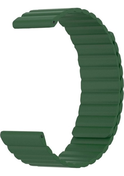 Huawei Gt2 / Gt2 Pro Uyumlu Kordon Suni Deri Bakla Tasarımlı Luxury Kayış, Yeşil fiyatları