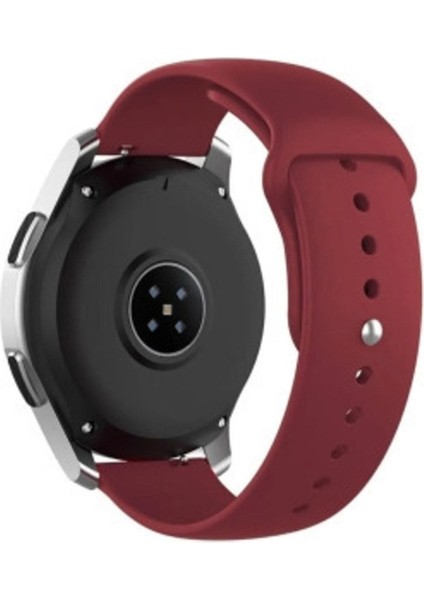 Huawei Watch Gt2/ Gt3 Uyumlu Kordon Silikon Yumuşak Esnek A+ Kalite Spor Kayış, Mürdüm fırsatları