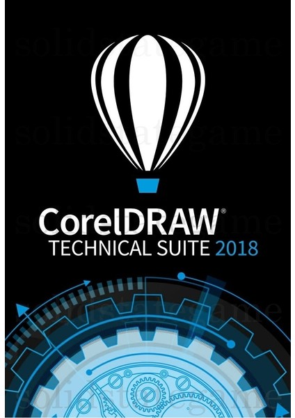 draw Technical Suite 2018 - 1 Cihaz Lifretime/ömür Boyu Corel Key