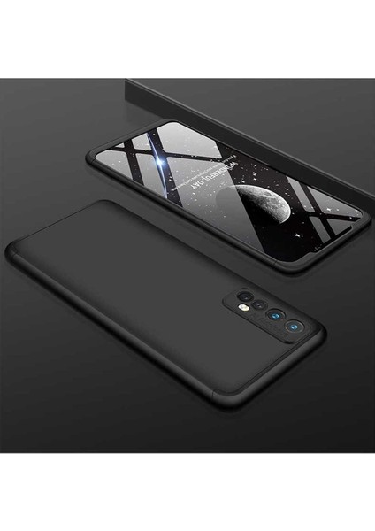 Realme 7 Uyumlu Kılıf Ays Kapak, Siyah