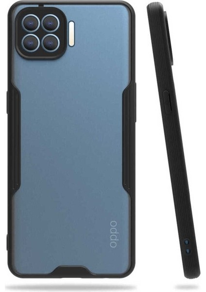 Oppo Reno 4 Lite Uyumlu Kılıf Parfe Kapak, Siyah