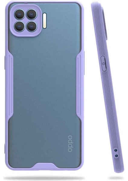 Oppo Reno 4 Lite Uyumlu Kılıf Parfe Kapak, Mor