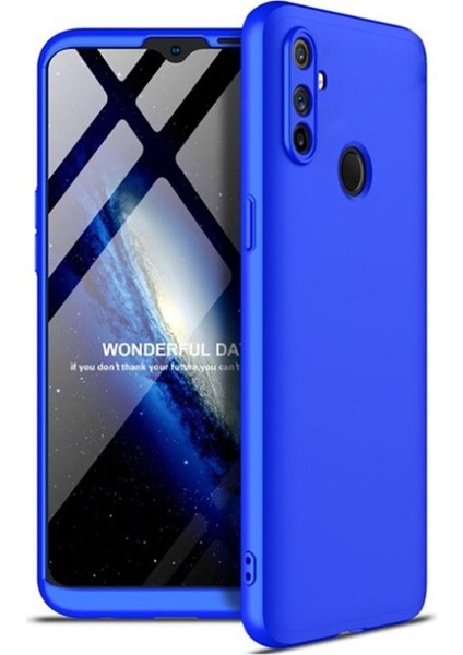 Realme 6i Uyumlu Kılıf Ays Kapak, Mavi