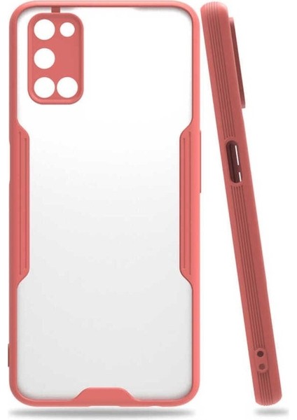 Oppo A52 Uyumlu Kılıf Parfe Kapak, Pembe