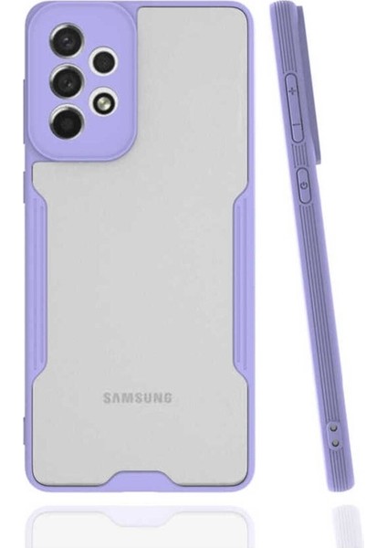 Samsung Galaxy A73 Uyumlu Kılıf Parfe Kapak, Mor