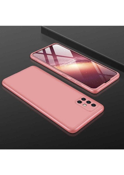 Samsung Galaxy A71 Uyumlu Kılıf Ays Kapak, Rose Gold