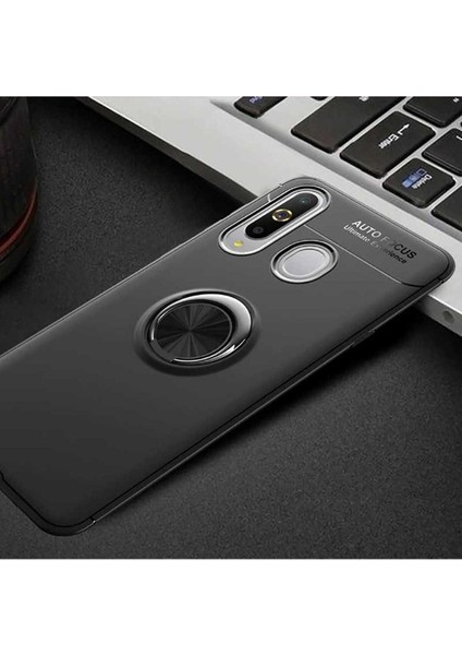 Samsung Galaxy A20S Uyumlu Kılıf Ravel Silikon Kapak, Siyah