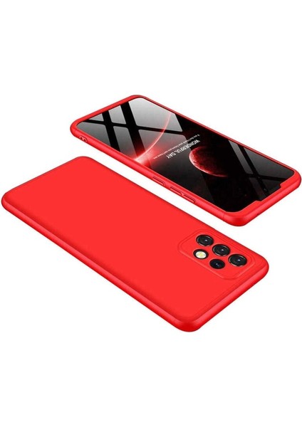 Samsung Galaxy A32 4g Uyumlu Kılıf Ays Kapak, Kırmızı