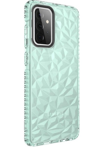 Samsung Galaxy A72 Uyumlu Kılıf Buzz Kapak, Yeşil