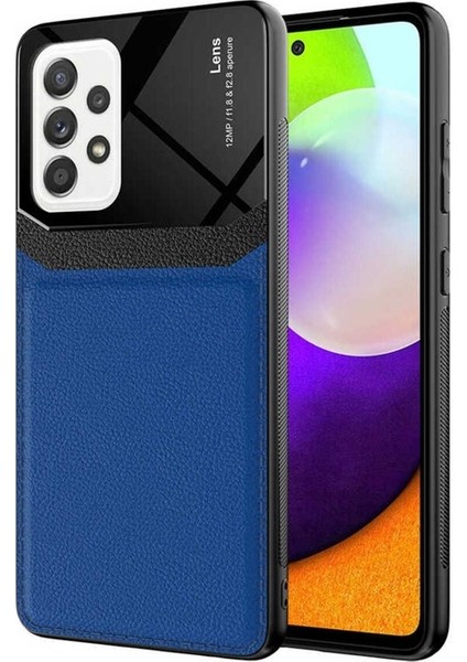 Samsung Galaxy A52 Uyumlu Kılıf Emiks Kapak, Lacivert