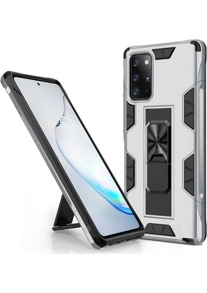 Samsung Galaxy Note 20 Uyumlu Kılıf Volve Kapak, Gri