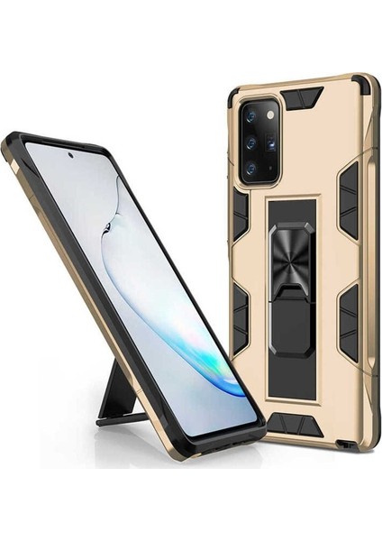 Samsung Galaxy Note 20 Uyumlu Kılıf Volve Kapak, Gold