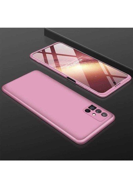 Samsung Galaxy M51 Uyumlu Kılıf Ays Kapak, Rose Gold