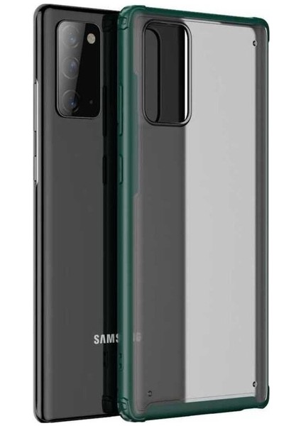 Samsung Galaxy Note 20 Uyumlu Kılıf Volks Kapak, Koyu Yeşil