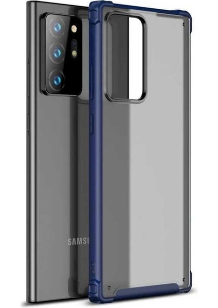 Samsung Galaxy Note 20 Ultra Uyumlu Kılıf Volks Kapak, Lacivert