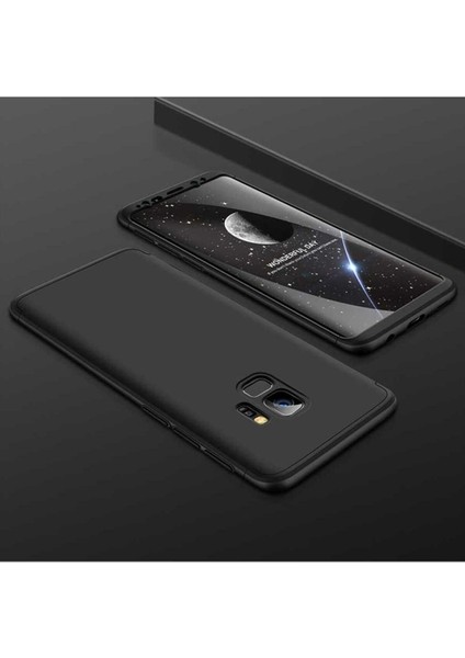 Samsung Galaxy S9 Uyumlu Kılıf Ays Kapak, Siyah