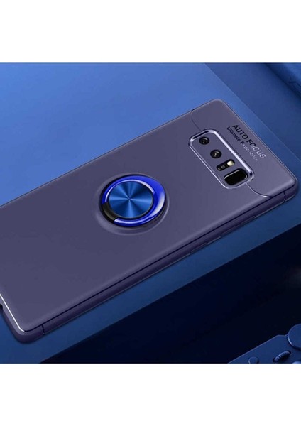 Samsung Galaxy Note 8 Uyumlu Kılıf Ravel Silikon Kapak, Mavi