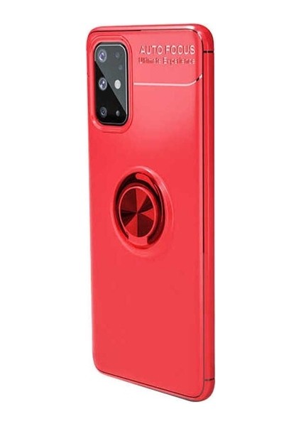 Samsung Galaxy S20 Plus Uyumlu Kılıf Ravel Silikon Kapak, Kırmızı