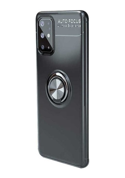 Samsung Galaxy S20 Plus Uyumlu Kılıf Ravel Silikon Kapak, Siyah