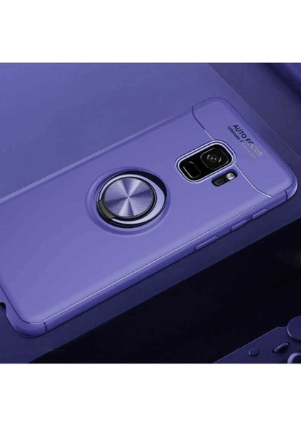 Samsung Galaxy S9 Uyumlu Kılıf Ravel Silikon Kapak, Mavi