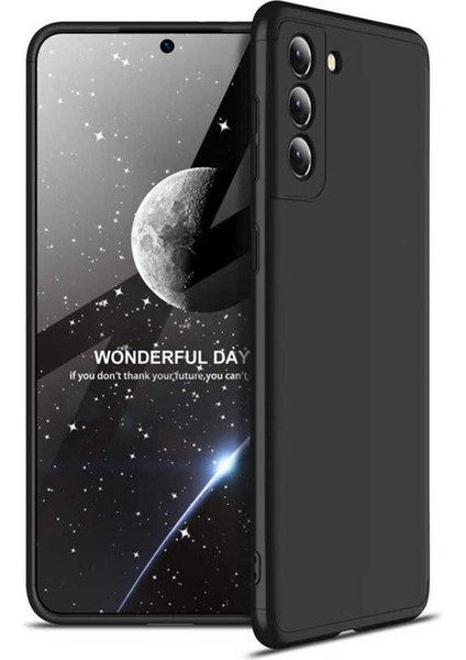 Samsung Galaxy S21 Plus Uyumlu Kılıf Ays Kapak, Siyah