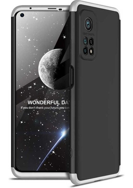 Xiaomi Mi 10T 5g Uyumlu Kılıf Ays Kapak, Siyah-Gri