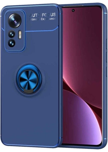 Xiaomi Mi 12 Lite Uyumlu Kılıf Ravel Silikon Kapak, Mavi