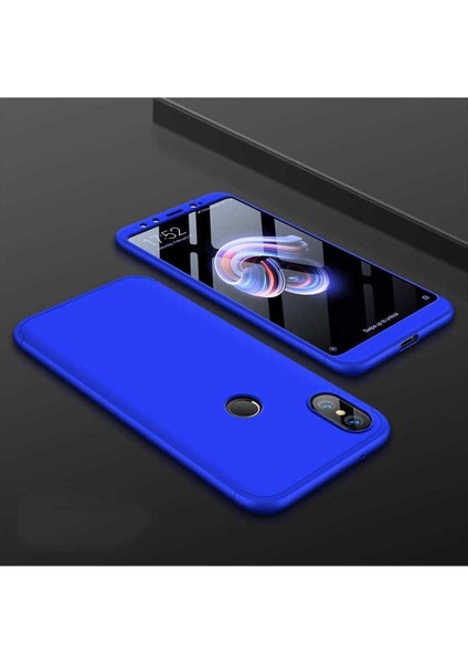Xiaomi Mi 8 Uyumlu Kılıf Ays Kapak, Mavi