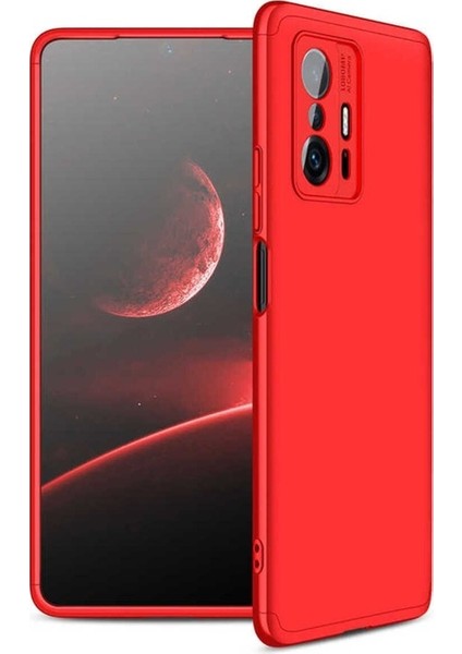 Xiaomi Mi 11T 5g Uyumlu Kılıf Ays Kapak, Kırmızı