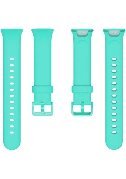 Xiaomi Mi Band 7 Pro Uyumlu Kordon Silikon Yumuşak Spor Soft Yüzey Esnek Kayış, Turkuaz fırsatları