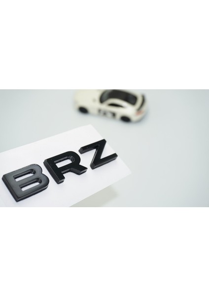 Subaru Brz Siyah Abs 3m 3D Bagaj Yazı Logo Arma