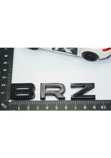 Subaru Brz Siyah Abs 3m 3D Bagaj Yazı Logo Arma modelleri