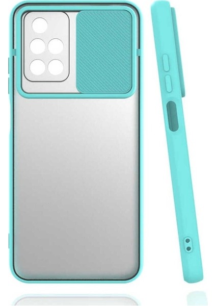 Xiaomi Redmi 10 Uyumlu Kılıf Lensi Kapak, Turkuaz