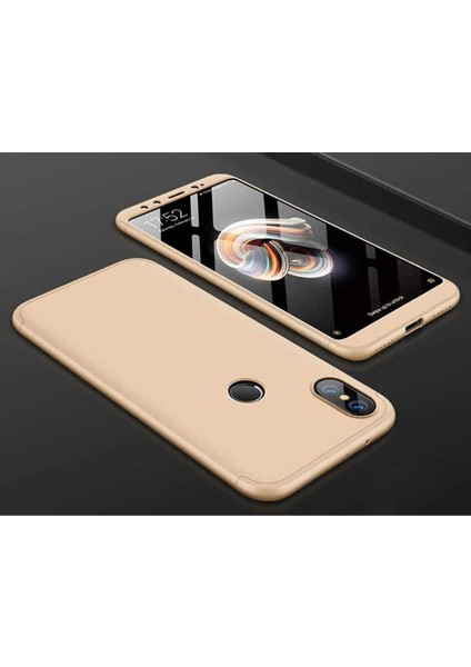 Xiaomi Mi 6x Uyumlu Kılıf Ays Kapak, Gold