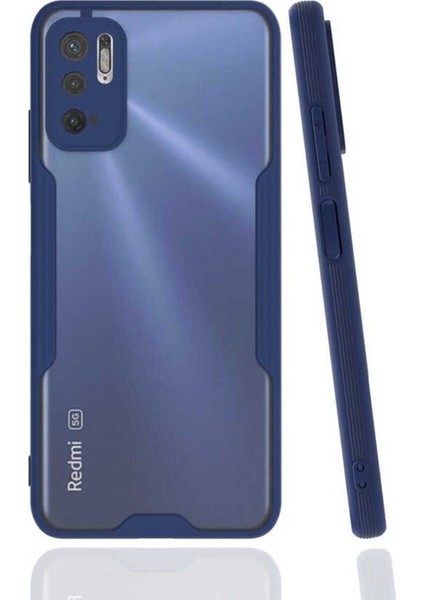 Xiaomi Poco M3 Pro Uyumlu Kılıf Parfe Kapak, Lacivert