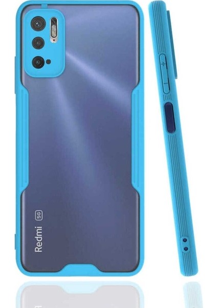 Xiaomi Redmi Note 10 5g Uyumlu Kılıf Parfe Kapak, Mavi