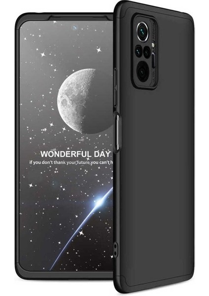 Xiaomi Redmi Note 10 Pro Uyumlu Kılıf Ays Kapak, Siyah