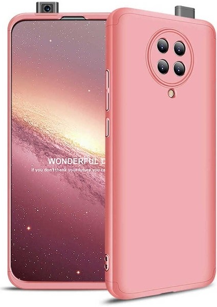 Xiaomi Redmi K30 Pro Uyumlu Kılıf Ays Kapak, Rose Gold