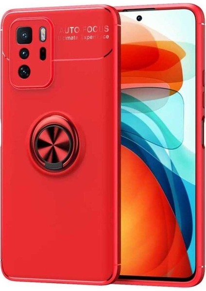 Xiaomi Poco X3 Gt Uyumlu Kılıf Ravel Silikon Kapak, Kırmızı