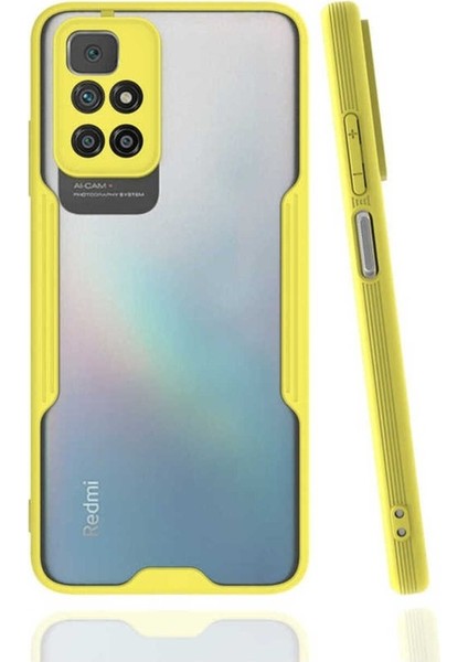 Xiaomi Redmi 10 Uyumlu Kılıf Parfe Kapak, Sarı