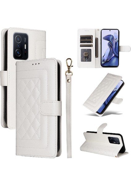 Xiaomi 11T/11T Pro Için Flip Case Deri Kılıf Kapak Darbeye (Yurt Dışından) modelleri
