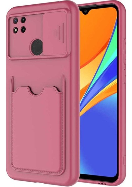 Xiaomi Redmi 9c Uyumlu Kılıf Kartix Kapak, Koyu Mor